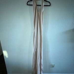 Show Me Your MuMu Champagne Backless Dress